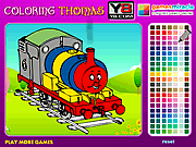 Trenino Thomas da Colorare e Stampare Online